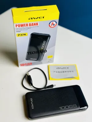 Awei P37K 10000mAh Fast Charging Power Bank [orginal]